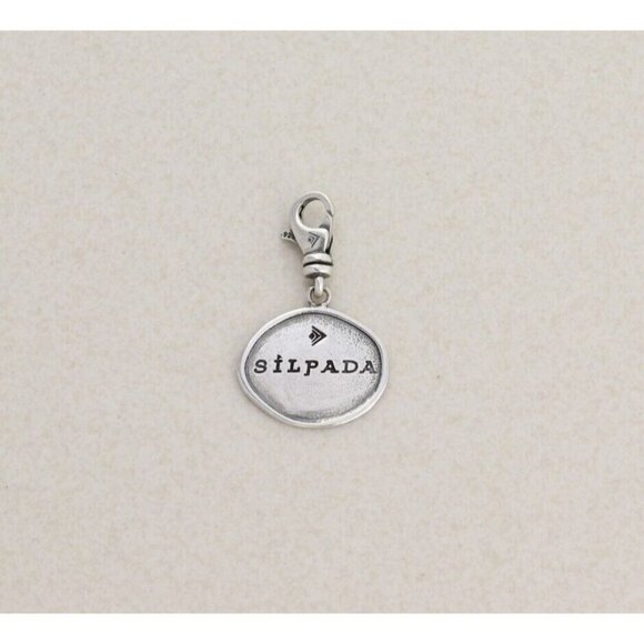 Sterling Silver Live Life in Style Charm Silpada - Picture 3 of 4